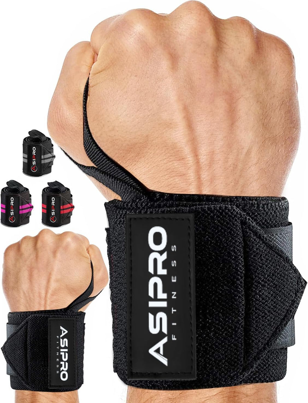 Handgelenk Bandagen Gym 45Cm Profi Wrist Wraps Handgelenkband