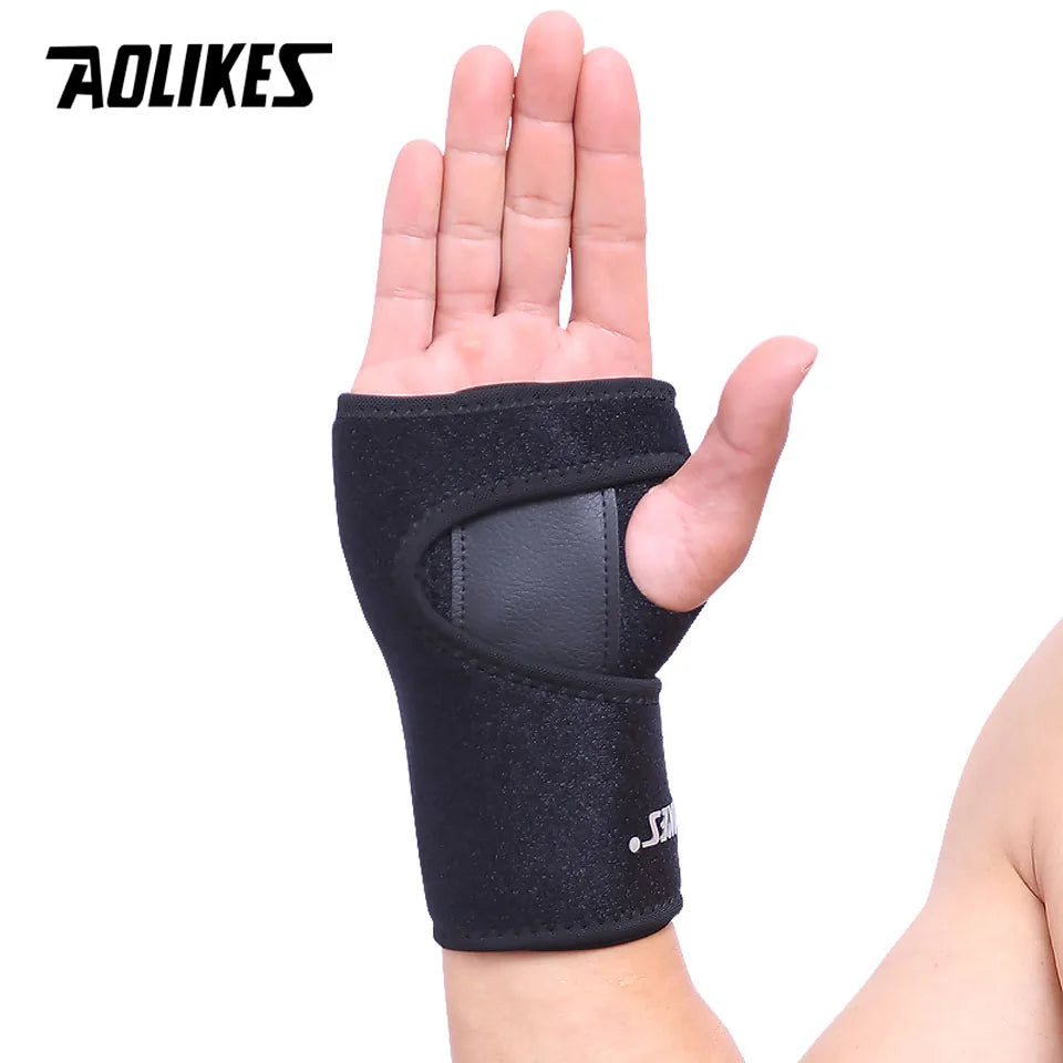 1PCS Weight Lifting Gym Training Sports Wristbands Wrist Support Straps Wraps Hand Carpal Tunnel Injury Splint
