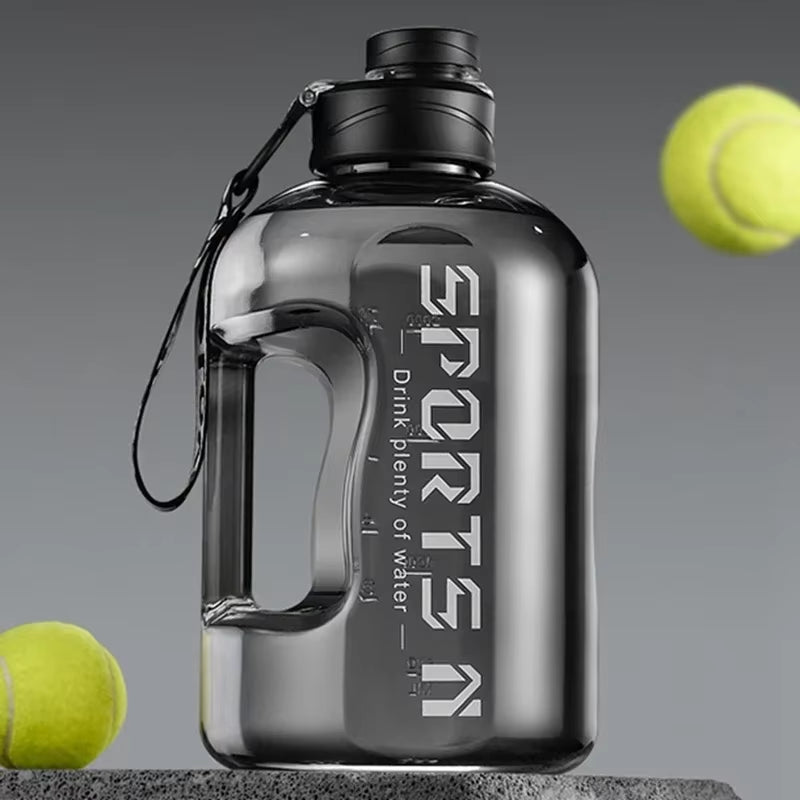 Large Capacity 2.7 Liter Water Bottle Sports Gym Water Kettle Camping Travel BPA Drinking Bottles Portable Plastic Space Cup