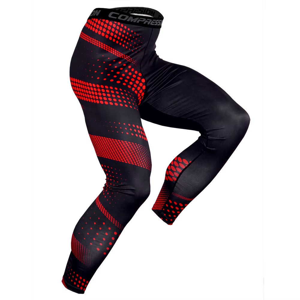 Compression Pants Men Gym Leggings Fitness Running Tights Men Quick Dry Skinny Sport Pants Workout Training Trousers Men Tights