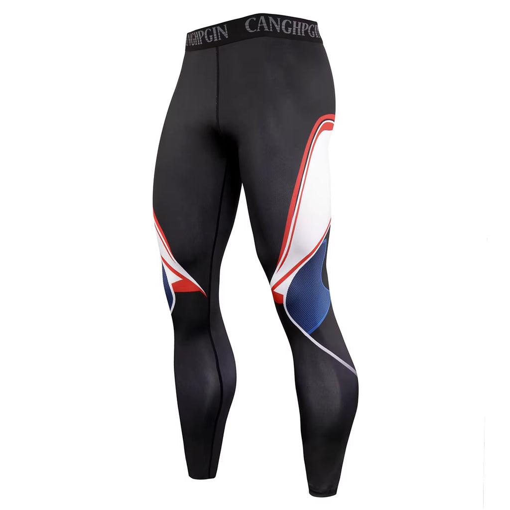 Compression Pants Men Gym Leggings Fitness Running Tights Men Quick Dry Skinny Sport Pants Workout Training Trousers Men Tights