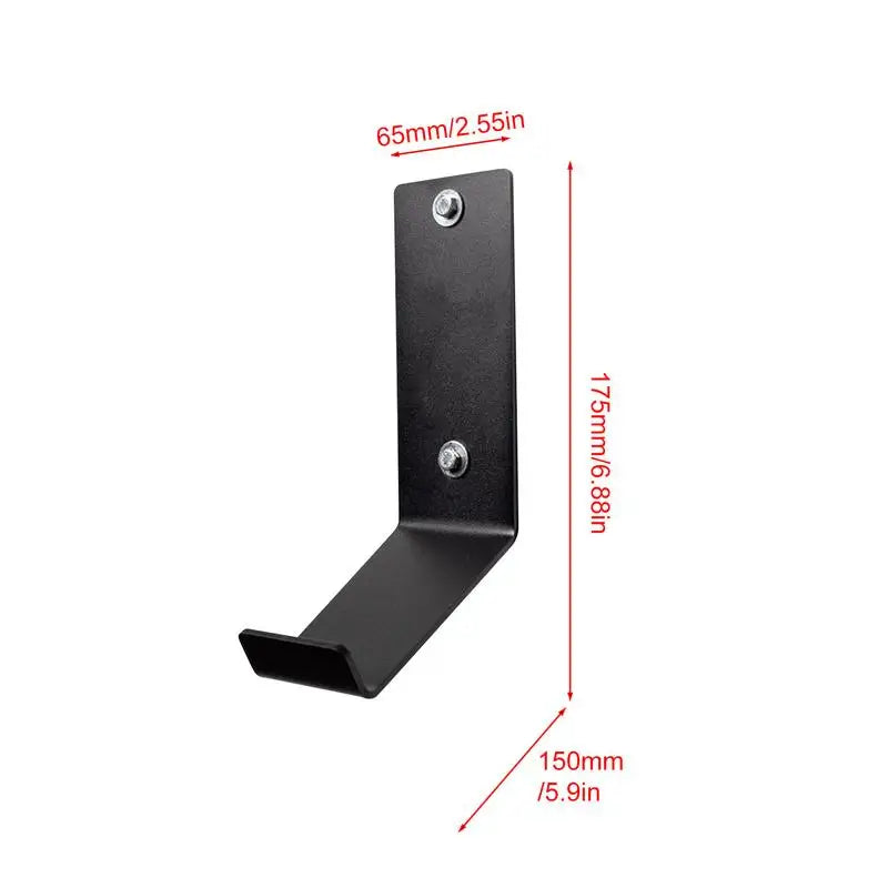 Kettlebell Rack Solid Steel Kettlebell Hook Wall Mount Gym Rack Wall Mount Organizer Weight Rack for Home Gym Hardware Included