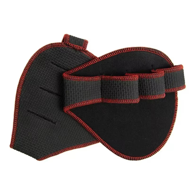 Hand Palm Protector Gym Fitness Gloves Half Finger Lifting Palm Dumbbell Grips Pads Weightlifting Training Glove Gym Workout