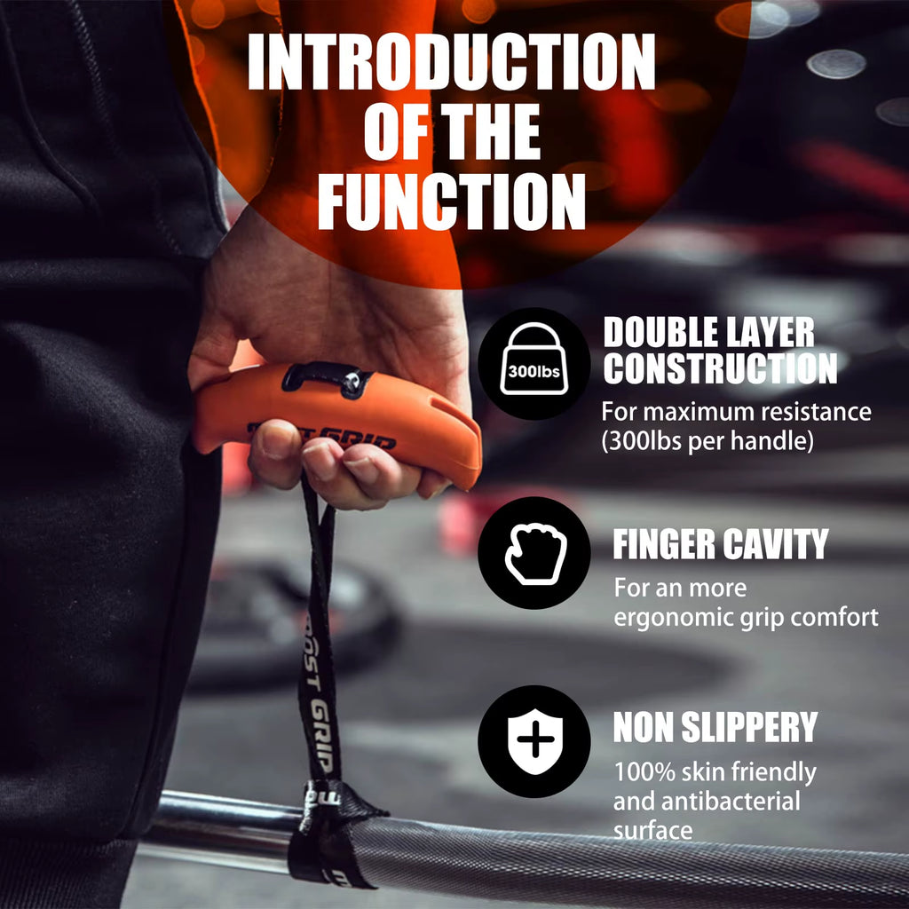 Pull up Handles Grips Gym Training Fitness Grip Resistance Band Handles Face Pull, Rowing, Lat Pulldown ,Barbells for Home Gym